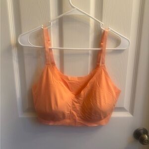 Seamless Orange Bra